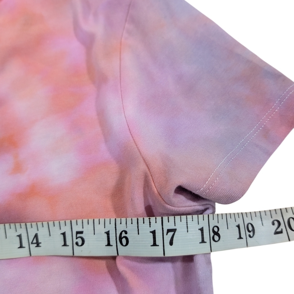 Wild Fable Tie-Dye Crop Top - Pink and Lavender Festival Women's XL - Picture 3 of 6